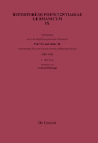 Title: Verzeichnis der in den Supplikenregistern der Poenitentiarie Pius' III. und Julius' II. vorkommenden Personen, Kirchen und Orte des Deutschen Reiches (1503-1513), Author: DHI - Deutsches Historisches Institut