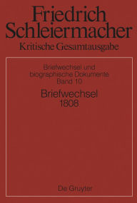 Title: Briefwechsel 1808: (Briefe 2598-3020), Author: Simon Gerber