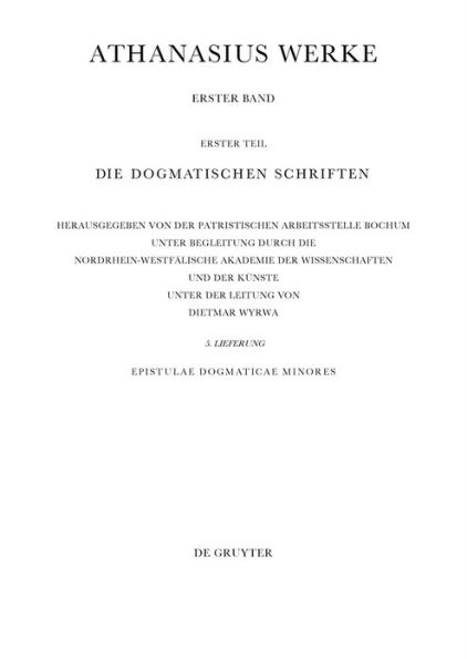 Epistulae Dogmaticae Minores