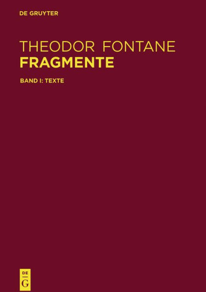 Fragmente: Erzählungen, Impressionen, Essays