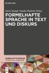 Title: Formelhafte Sprache in Text und Diskurs, Author: Sören Stumpf