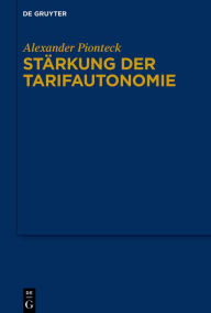 Title: Stärkung der Tarifautonomie, Author: Alexander Pionteck
