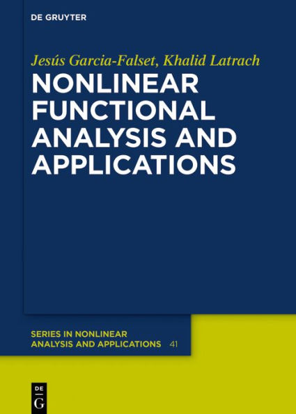 Nonlinear Functional Analysis and Applications