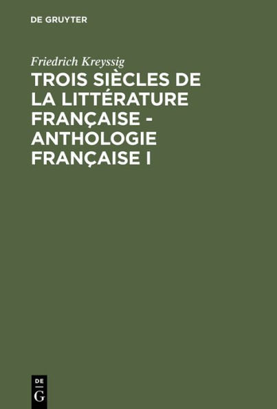 Anthologie française I