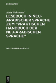 Title: Arabischer Text, Author: Adolf Wahrmund