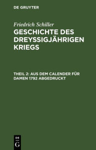 Title: Aus dem Calender für Damen 1792 abgedruckt, Author: Friedrich Schiller