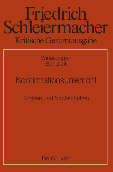 Konfirmationsunterricht: Notizen und Nachschriften