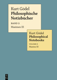 Title: Maximen III / Maxims III, Author: Kurt Gödel