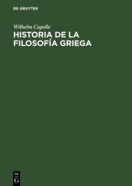 Title: Historia de la filosofía griega, Author: De Gruyter