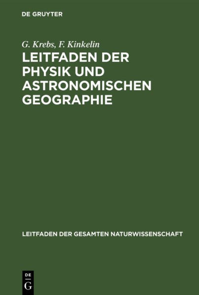 Leitfaden der Physik und astronomischen Geographie