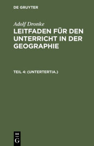 Title: (Untertertia.), Author: Adolf Dronke