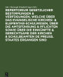 Repertorium gesetzlicher Bestimmungen & Verfügungen, welche über das evangelische Kirchen- & Elementar-Schulwesen, über die Amtsführung & Pflichten sowie über die Einkünfte & Gerechtsame der Kirchen & Schulbeamten de Preuss. Staates ergangen sind: Ein Han