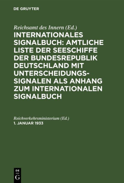 1. Januar 1933