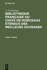 Title: Poésie, Author: C. F. Franceson