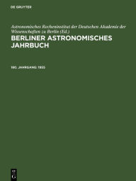 Title: 1955, Author: Astronomisches Recheninstitut der Deutschen Akademie der Wissenschaften zu Berlin