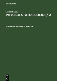 Title: April 16, Author: G rlich