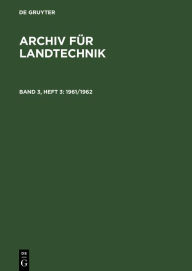 Title: 1961/1962, Author: Deutsche Akademie der Landwirtschaftswissenschaften zu Berlin