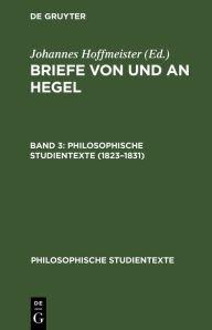 Title: 1823-1831, Author: Johannes Hoffmeister