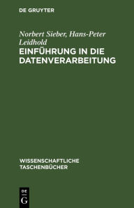 Title: Einführung in die Datenverarbeitung, Author: Norbert Sieber