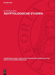 Title: Ägyptologische Studien, Author: O. Firchow