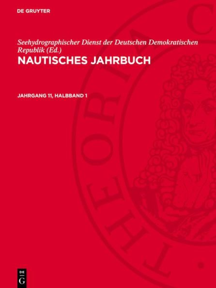 Nautisches Jahrbuch. Jahrgang 11, Halbband 1