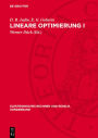 Lineare Optimierung I