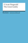 Lektüreschlüssel. F. Scott Fitzgerald: The Great Gatsby: Reclam Lektüreschlüssel