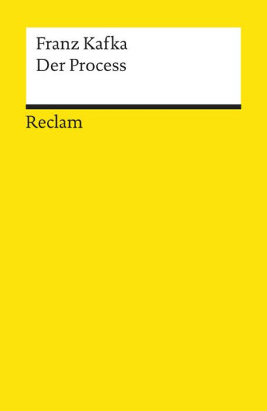 Der Process: Reclams Universal-Bibliothek