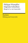 Digitales Schreiben. Blogs & Co. im Unterricht: [Bildung und Unterricht] - Wampfler, Philippe - Digitalisierung; Deutsch-Unterricht; Medienkompetenz - 14029