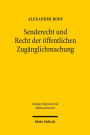 Senderecht und Recht der offentlichen Zuganglichmachung im Zeitalter der Konvergenz der Medien
