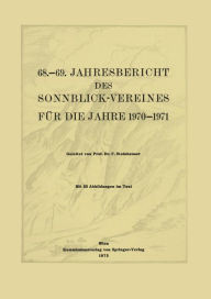Title: 68.-69. Jahresbericht des Sonnblick-Vereines für die Jahre 1970-1971, Author: Ferdinand Steinhauser
