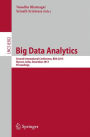 Big Data Analytics: Second International Conference, BDA 2013, Mysore, India, December 16-18, 2013, Proceedings