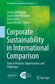 Title: Corporate Sustainability in International Comparison: State of Practice, Opportunities and Challenges, Author: Stefan Schaltegger