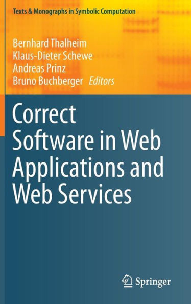 Correct Software in Web Applications and Web Services