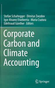 Title: Corporate Carbon and Climate Accounting, Author: Stefan Schaltegger