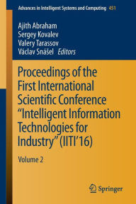 Title: Proceedings of the First International Scientific Conference 