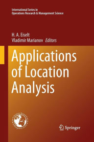 Title: Applications of Location Analysis, Author: H. A. Eiselt