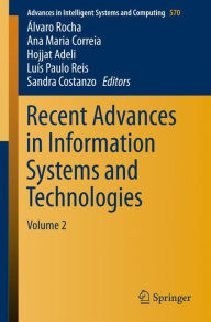 Title: Recent Advances in Information Systems and Technologies: Volume 2, Author: ïlvaro Rocha