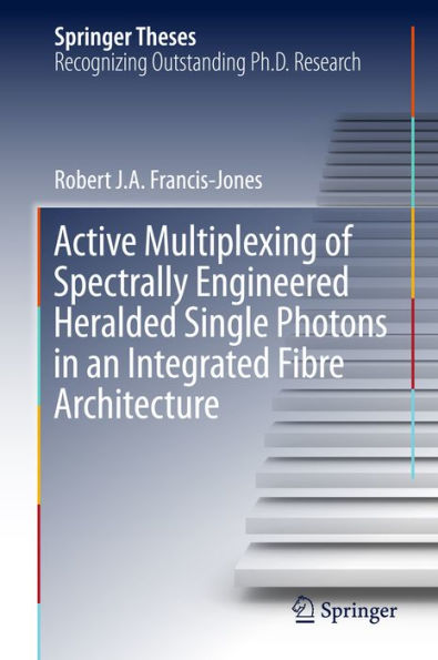 Active Multiplexing of Spectrally Engineered Heralded Single Photons in an Integrated Fibre Architecture