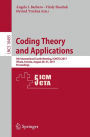 Coding Theory and Applications: 5th International Castle Meeting, ICMCTA 2017, Vihula, Estonia, August 28-31, 2017, Proceedings
