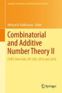 Combinatorial and Additive Number Theory II: CANT, New York, NY, USA, 2015 and 2016