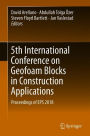 5th International Conference on Geofoam Blocks in Construction Applications: Proceedings of EPS 2018