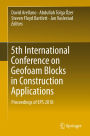 5th International Conference on Geofoam Blocks in Construction Applications: Proceedings of EPS 2018