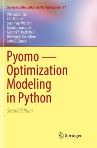 Title: Pyomo - Optimization Modeling in Python, Author: William E. Hart