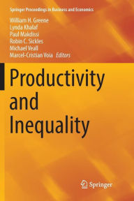 Title: Productivity and Inequality, Author: William H. Greene