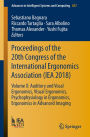 Proceedings of the 20th Congress of the International Ergonomics Association (IEA 2018): Volume X: Auditory and Vocal Ergonomics, Visual Ergonomics, Psychophysiology in Ergonomics, Ergonomics in Advanced Imaging