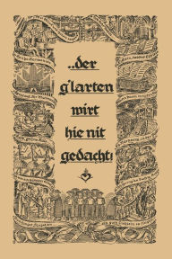Title: ... der g´larten wirt hie nit gedacht!: Ein Bündel fertig gestalteter Musikabende für die Arbeit an den Musikschlen, in den Formationen, bei der NS-Gemeinschaft 