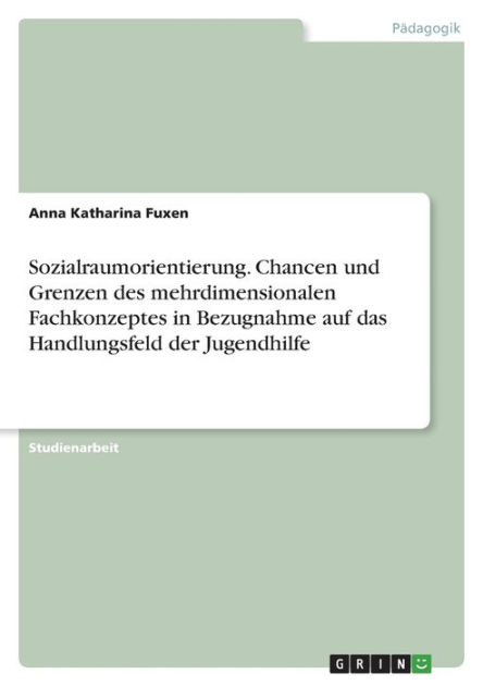 Sozialraumorientierung. Chancen Und Grenzen Des Mehrdimensionalen ...