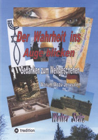 Title: Der Wahrheit ins Auge blicken: Gedanken zum Weltgeschehen Warum-Wozu- Jerusalem, Author: Walter Seitz