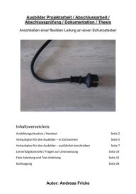 Title: Ausbilder AEVO Projektarbeit / Abschlussarbeit / Abschlussprüfung / Dokumentation / Thesis, Author: Andreas Fricke